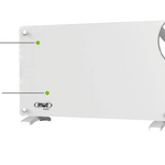 Calefactor Vidrio Eléctrico de 1000 Watts