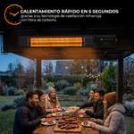 Calefactor Eléctrico de Terraza Muro  - Anwo