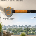 Calefactor Eléctrico de Terraza Muro  - Anwo